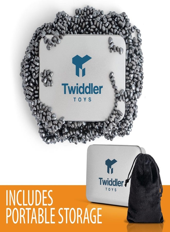 Twiddler Toys Magnetic Putty Pebbles - Over 1100 Ferrite Stones - Mild Fidget Magnets for a Satisfying Sensory Experience for Adults - Image 4